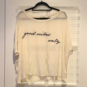 Sunday Stevens Good Vibes Only Tee